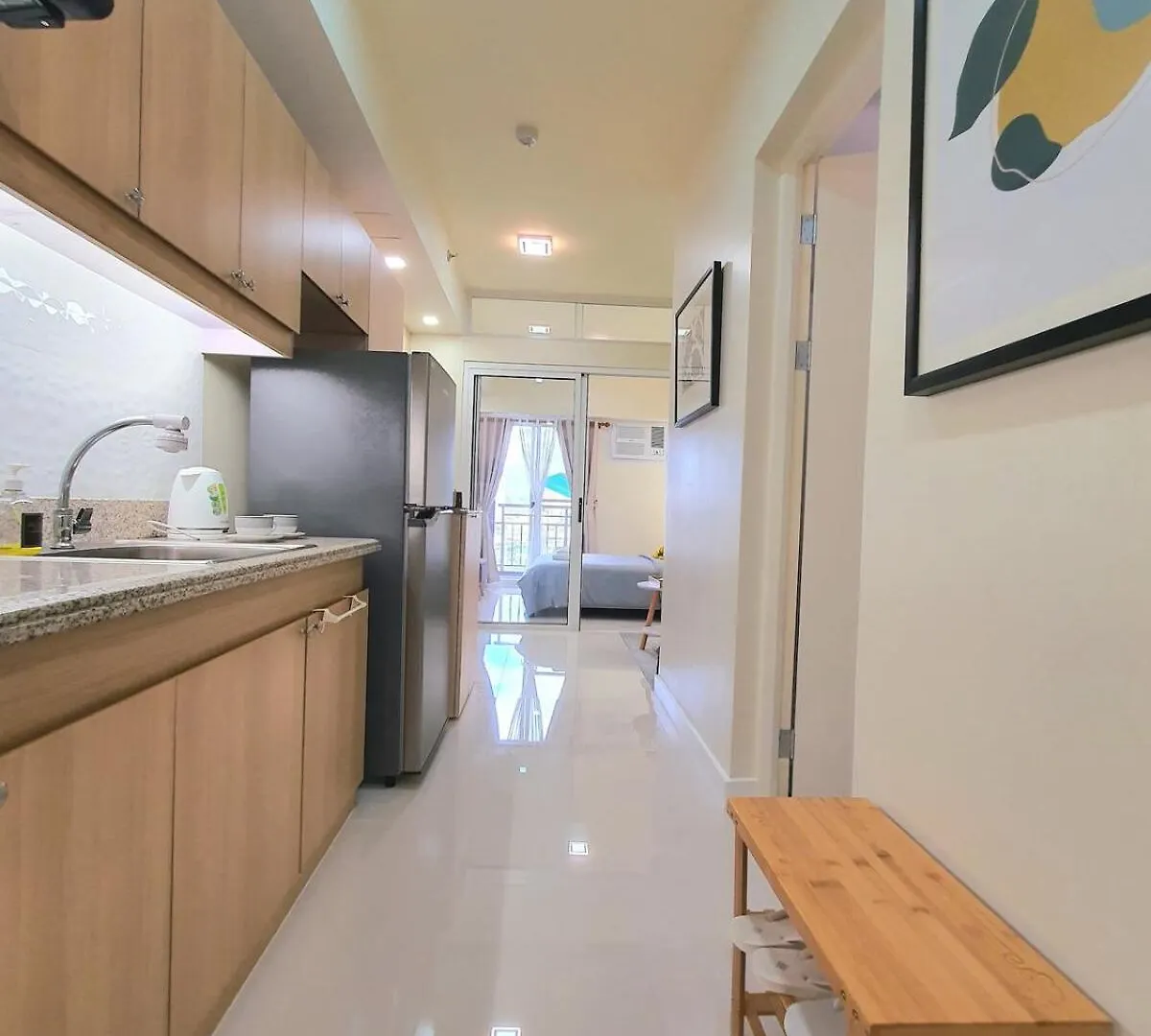 Apartment Lovely, Cozy One Bedroom with Wi-fi Pool in Pasig Manila